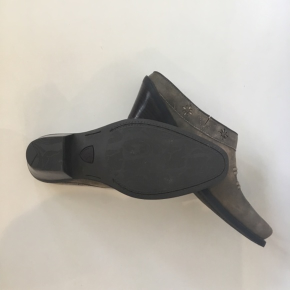 ARIAT Desert Star Brown Distressed Leather Western Mules, Women’s Size 7B - Picture 7 of 15